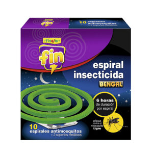 Espiral insecticida antimosquitos con praletrina